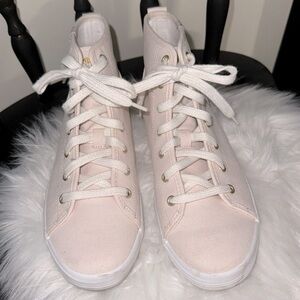 Keds Pink Sneakers Canvas Lace-Up-  Kick Start